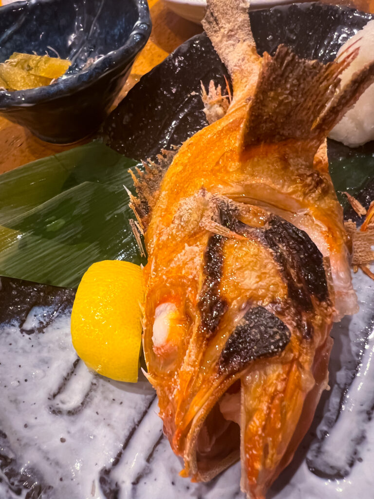 渋谷　魚真　焼き魚